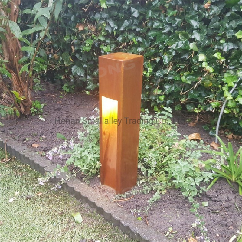 <h3>AHL corten steel vintage style outdoor metal lights For Park </h3>

